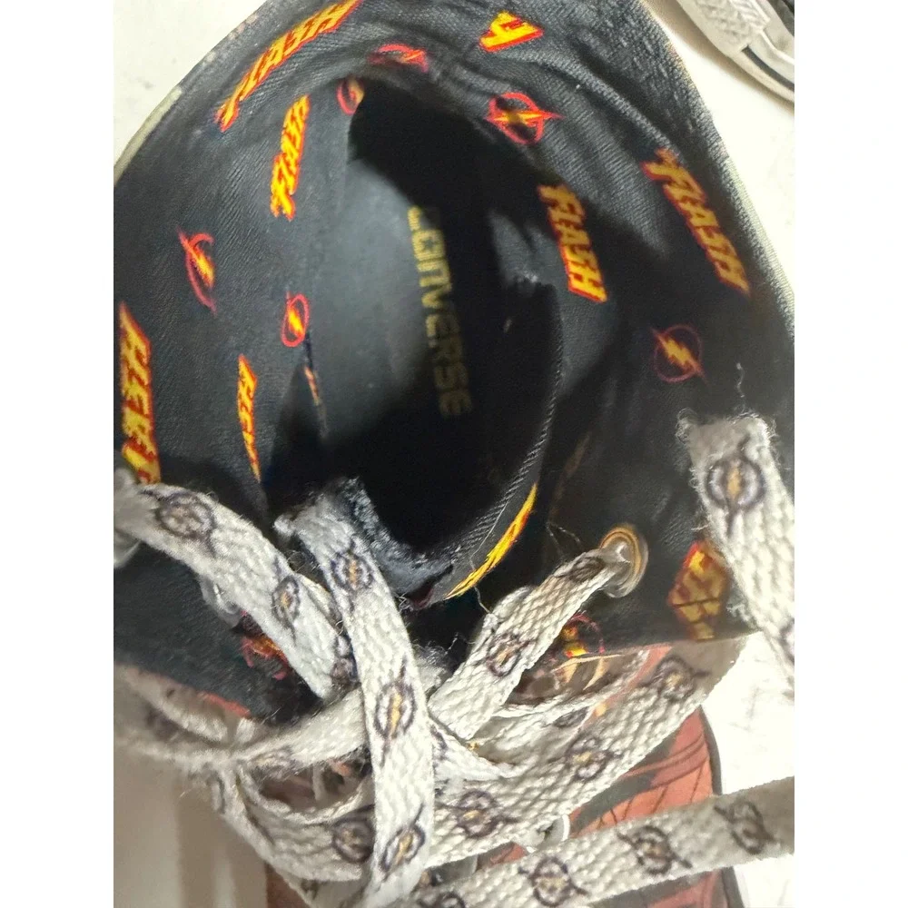 Converse Chuck Taylor All Star DC Comics The Flash High Top Sneakers Men 8 WN 10 - Picture 7 of 11